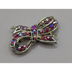 Vintage Bow Ribbon Brooch